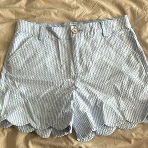 Kids Blue and white Crown and Ivy Shorts